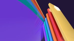 a close-up of some pencils